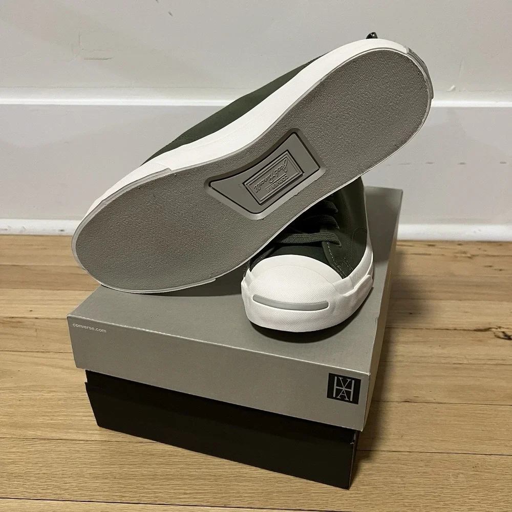 Converse Jack Purcell x Hancock Limited Edition Mid Military Size 9.5 Sneakers‎ - Picture 7 of 12